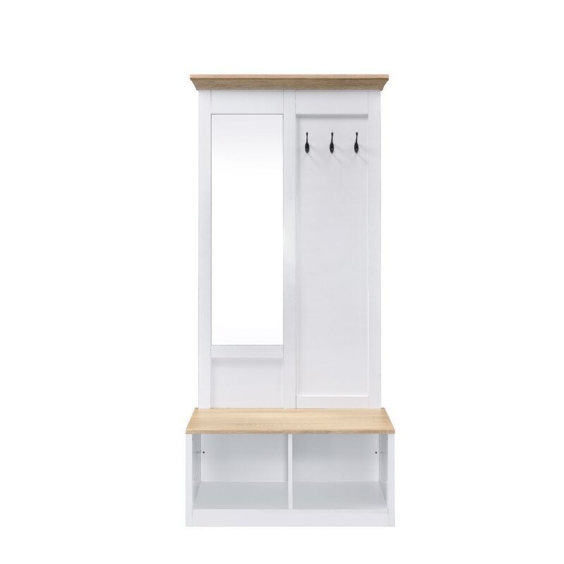 Hall Tree with Bench and Shoe Storage - product image 1