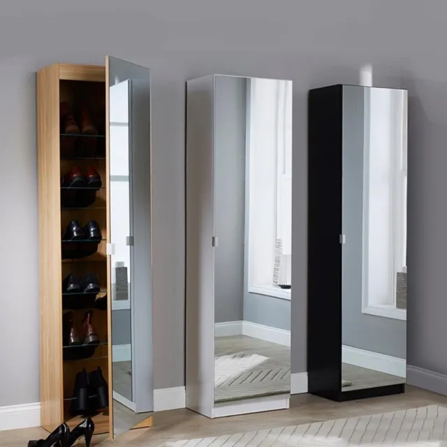 Mirror Exquisite Shoe Cabinet