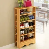 Five Tier Wooden Shoe Cabinet thumbnail 2