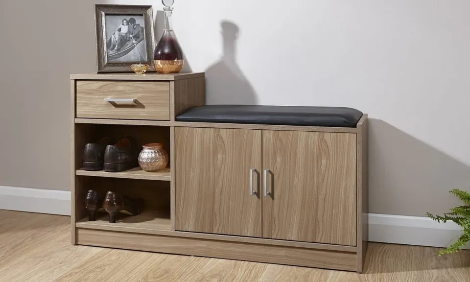 Hallway Shoe Bench with Storage - product image 4