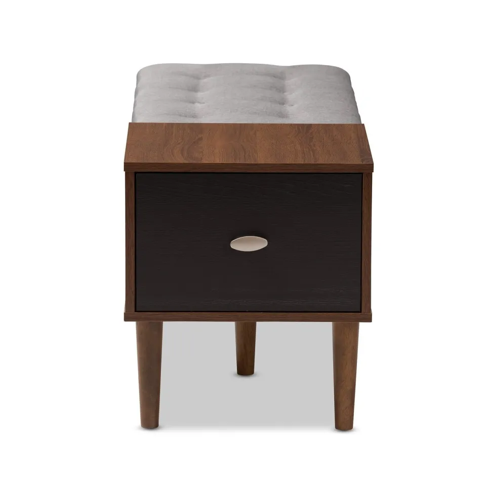 1-Drawer Shoe Storage Bench - product image 3