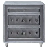 Zavior Antonella 3-Drawer Upholstered Nightstand thumbnail 4