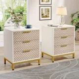 Zavior 3-Drawer Bedroom Nightstand thumbnail 3