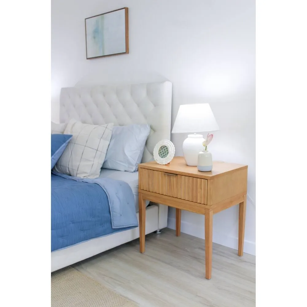 Zavior Jasper Mid-Century Modern Nightstand