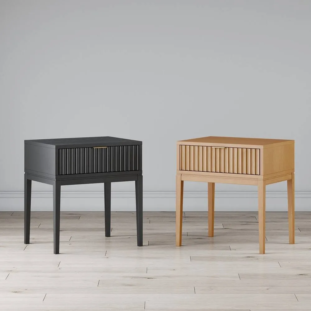 Zavior Jasper Mid-Century Modern Nightstand