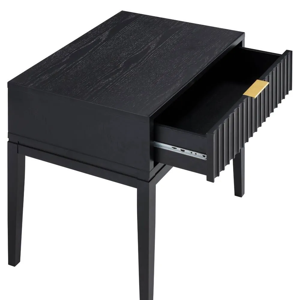 Zavior Jasper Mid-Century Modern Nightstand