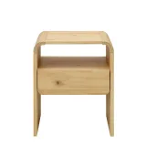 Zavior Musehome Modern Wood Nightstand thumbnail 7