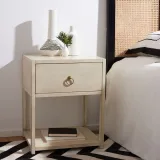 Zavior Yudi 1-Drawer 1-Shelf Accent Table Nightstand thumbnail 3