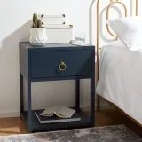Zavior Yudi 1-Drawer 1-Shelf Accent Table Nightstand thumbnail 1