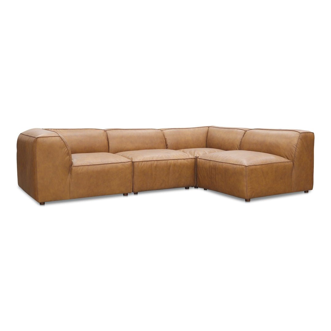 Sierra Modular Faux Leather Sectional Sofa - product image 3