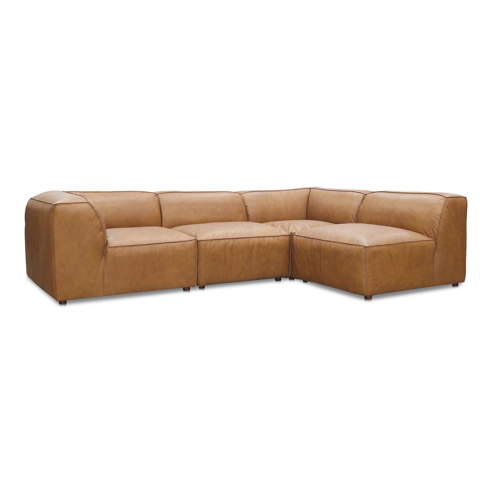 Sierra Modular Faux Leather Sectional Sofa - product image 2
