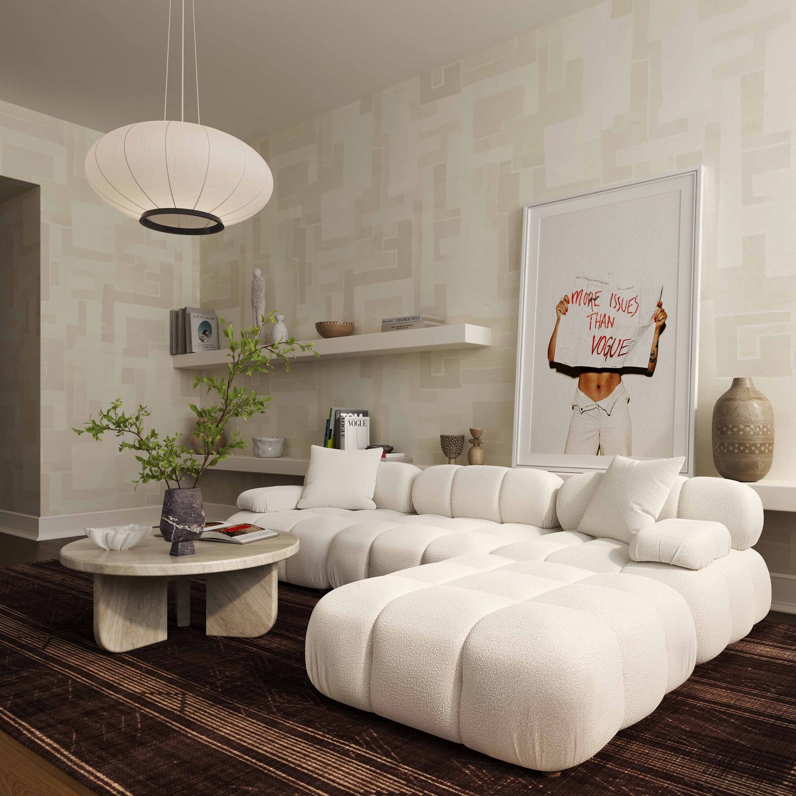 Serene Modular Corner Sectional Sofa thumbnail 1