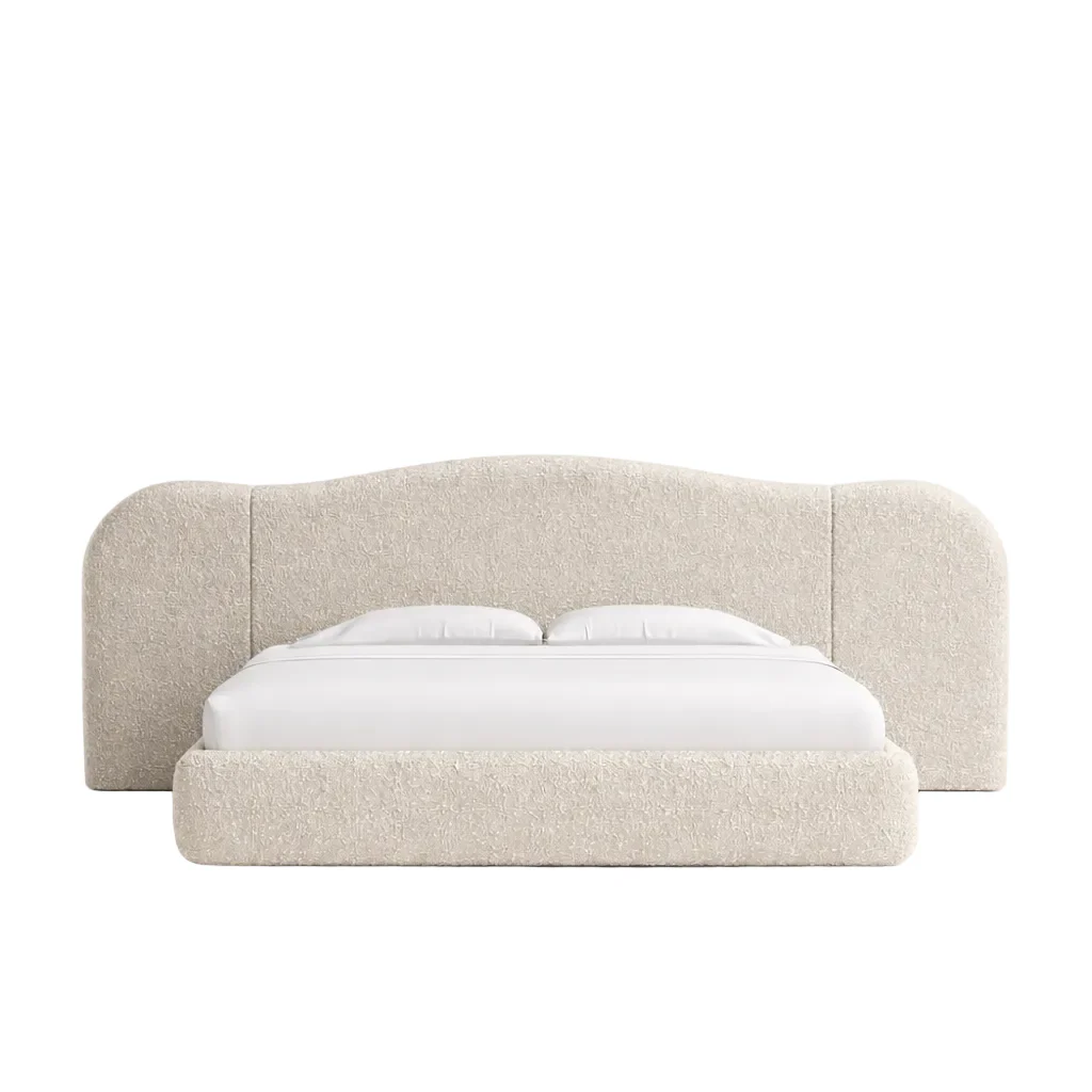 Solstice Bouclé Bed - product image 3