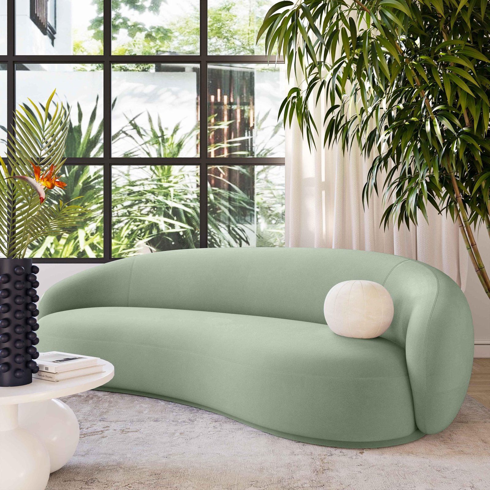 Savoy Velvet Sofa thumbnail 1