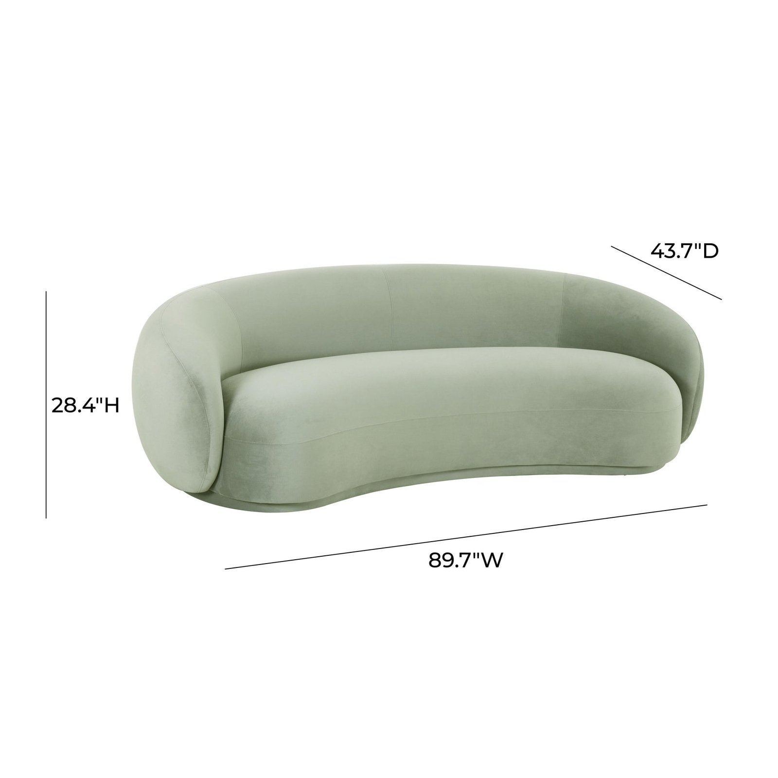 Savoy Velvet Sofa thumbnail 3