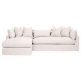 Brighton Right-Facing Slipcovered Sectional Sofa thumbnail 2