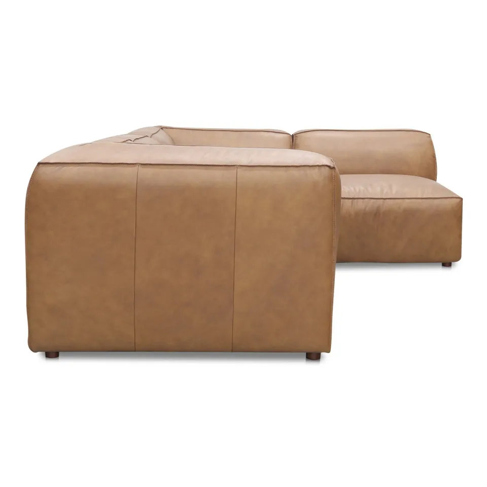 Sierra Modular Faux Leather Sectional Sofa - product image 4