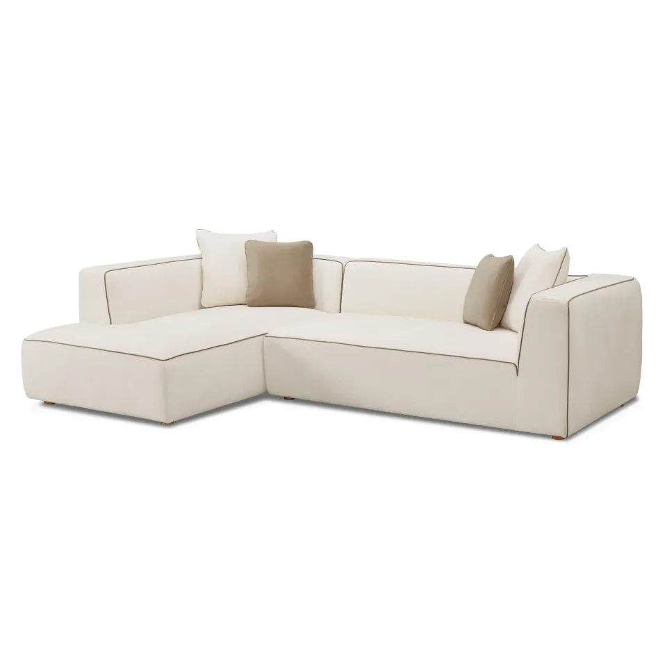 Verona Linen Modular Sectional Sofa - product image 3