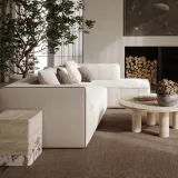 Verona Linen Modular Sectional Sofa thumbnail 1
