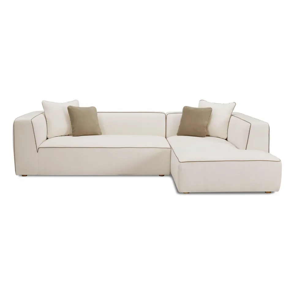 Verona Linen Modular Sectional Sofa - product image 7