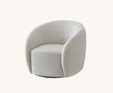 Mira Bouclé Accent Chair thumbnail 2