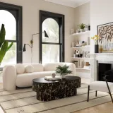 Amelie Faux Fur Sofa thumbnail 1