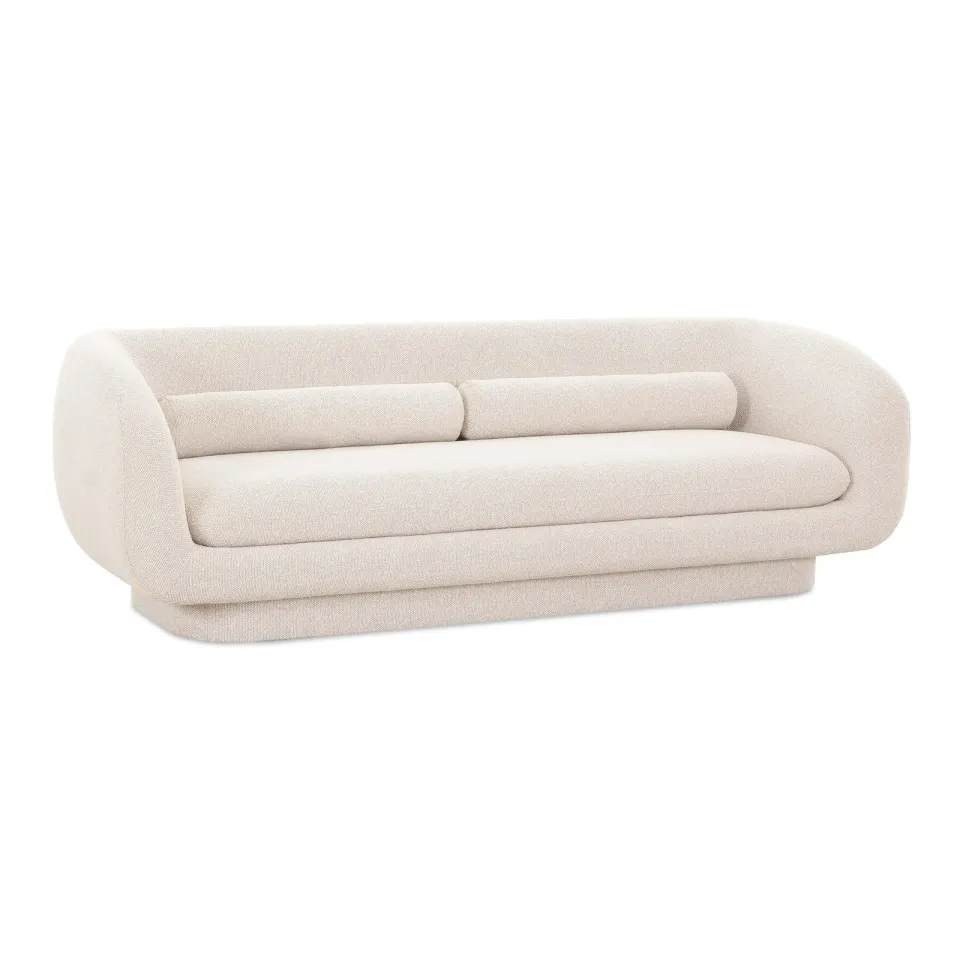 Simone Cream Boucle Sofa. - product image 2