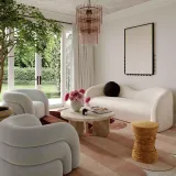 Siena Shearling Sofa thumbnail 1