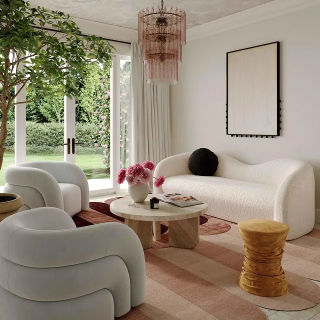 Siena Shearling Sofa