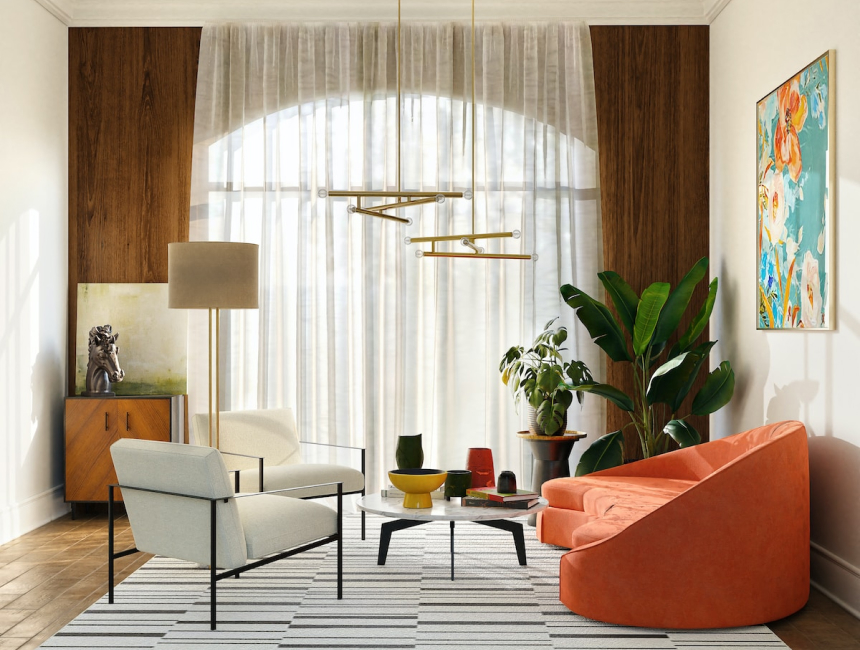 Elegant UAE home interior furnished by Zavior